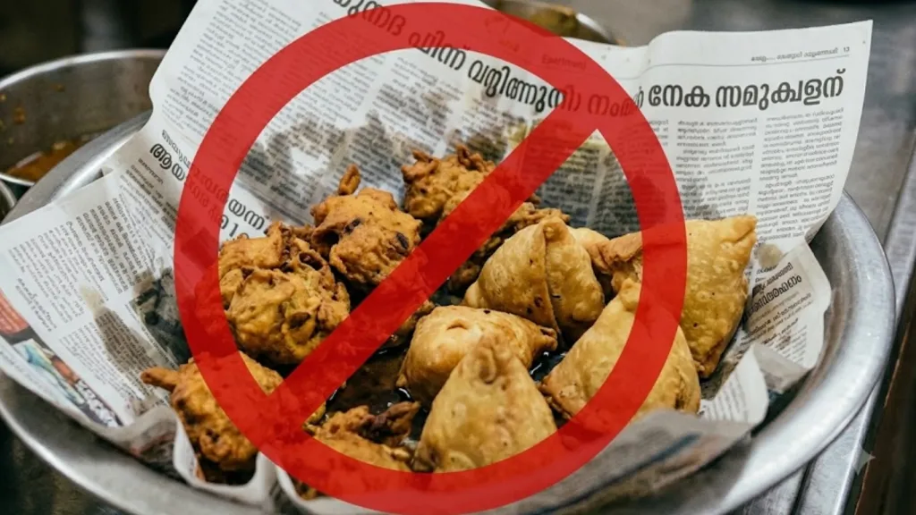 Eating Samosas Wrapped in Newspaper: Health Risks You Should Know